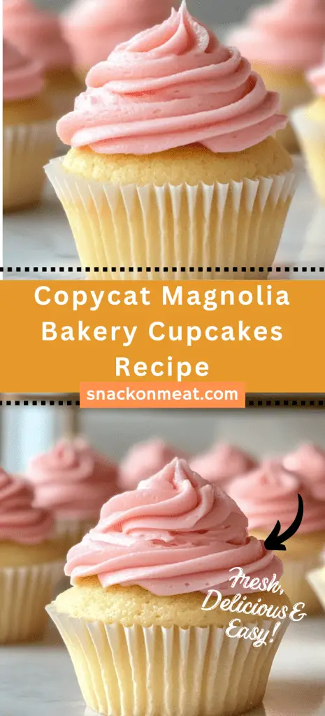 Copycat Magnolia Bakery Cupcakes Recipe Snack On Meat Copycat Magnolia Bakery Cupcakes Recipe Snack On Meat