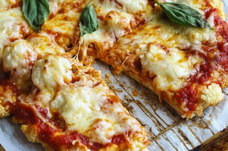 CAULIFLOWER PIZZA CRUST