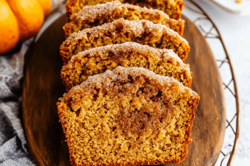 Small Batch Cinnamon Swirl Pumpkin Bread