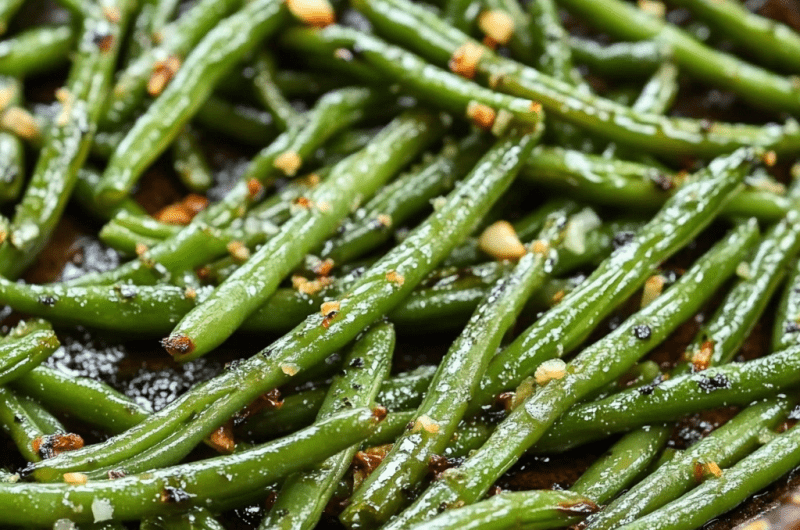 Garlic Roasted Green Beans: A Simple & Delicious Side Dish