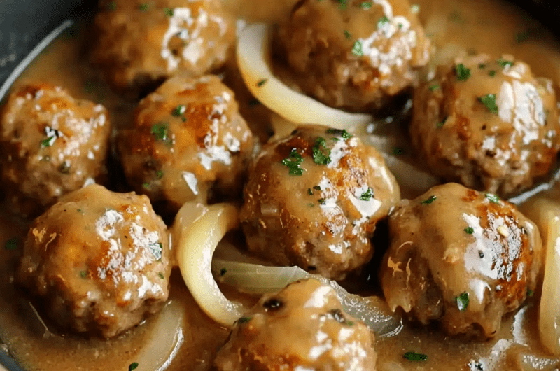 Meatballs and Gravy: Comfort Food at Its Best