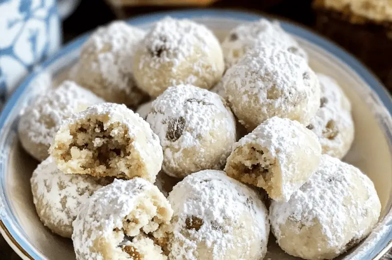 Mom’s Famous Russian Tea Cakes