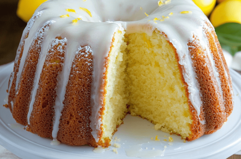 Italian Lemon Pound Cake