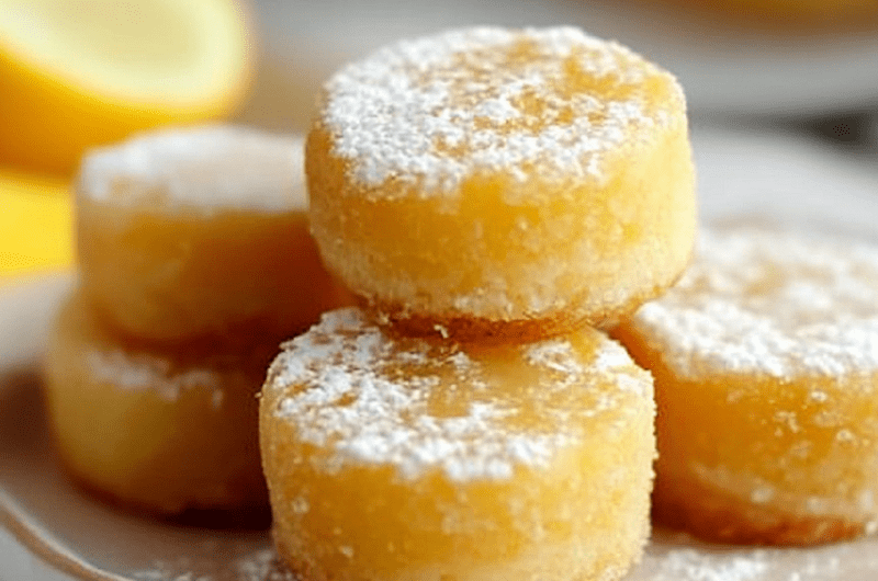 Mini Lemon Drop Cakes