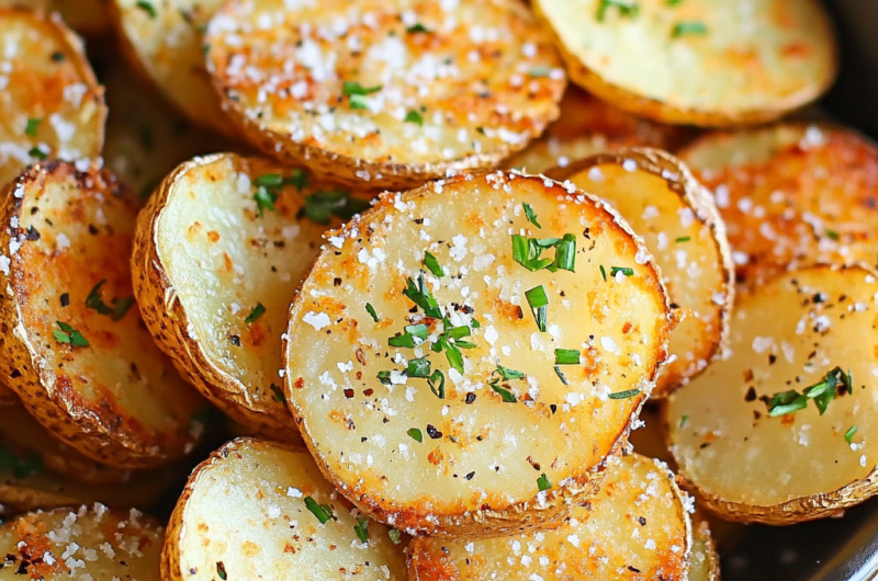 Crispy Parmesan Roasted Potatoes