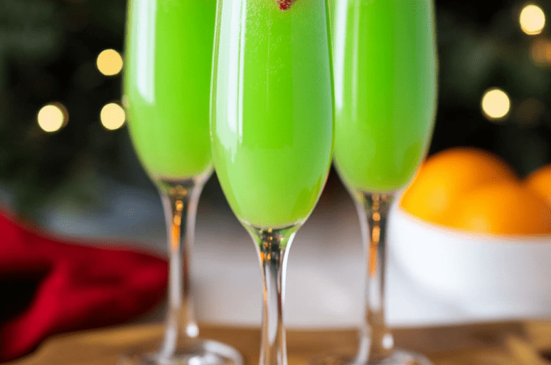 Grinch Mimosa Recipe