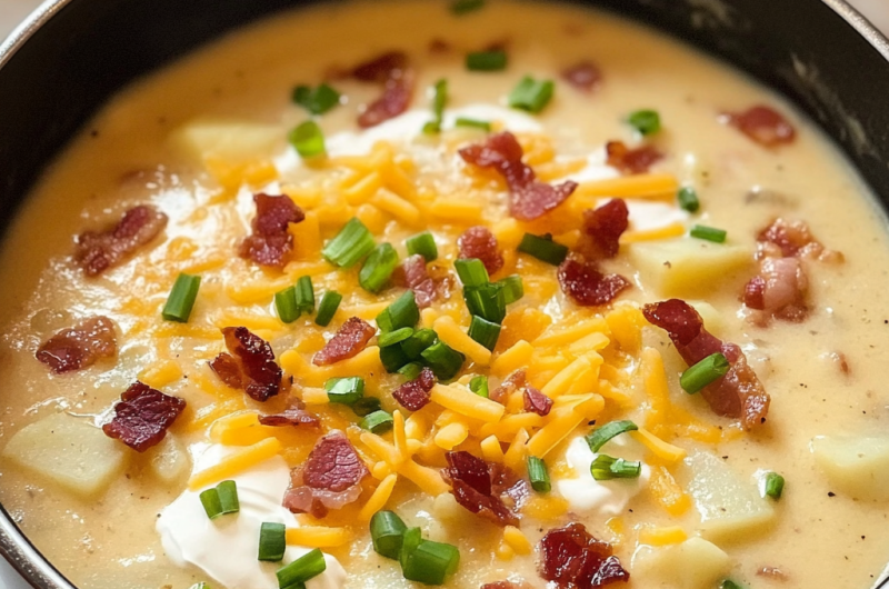 Easy Baked Potato Soup