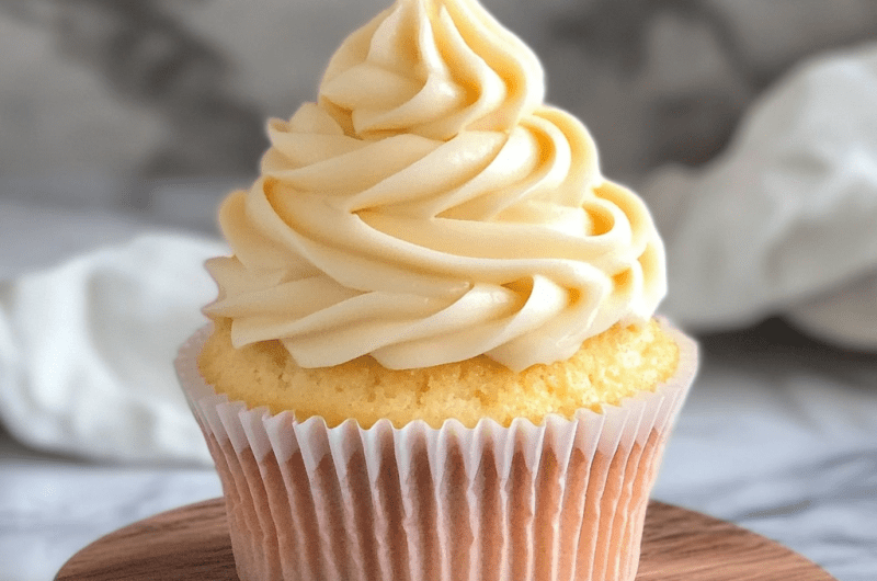 Sweetened Condensed Milk Frosting (Russian Buttercream)