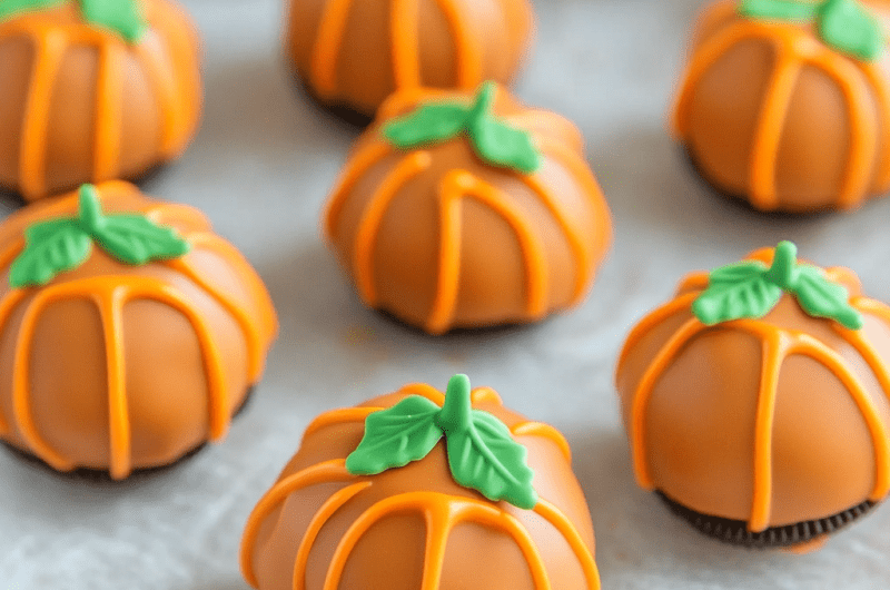 Pumpkin Oreo Balls