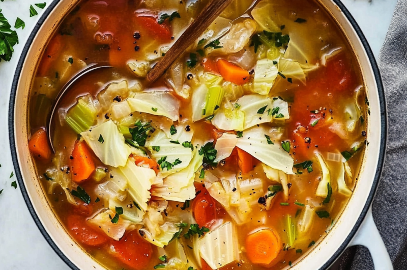 Cozy Cabbage Soup Recipe