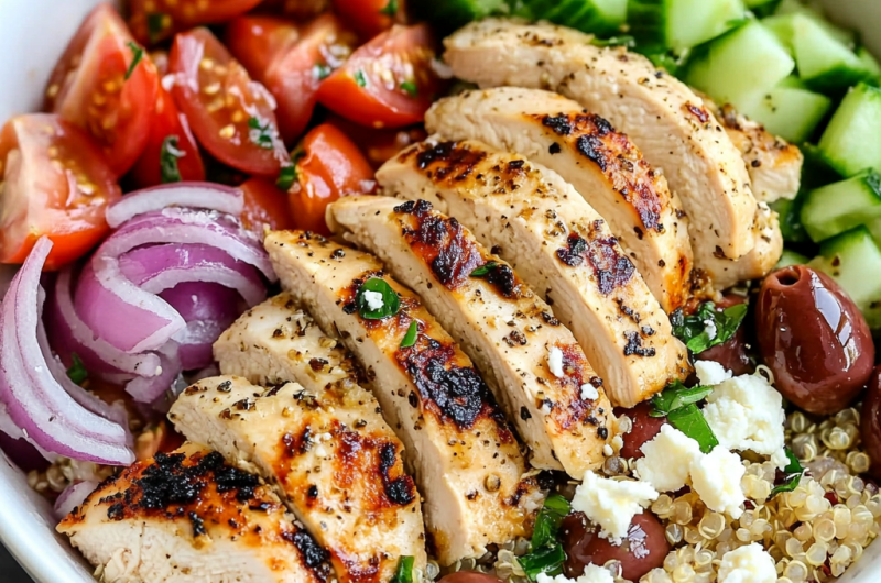 Greek Chicken Bowl