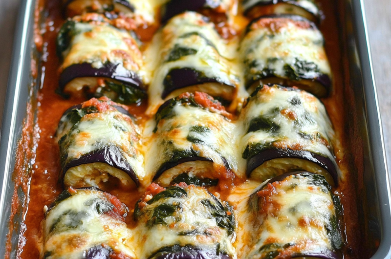 Skinny Eggplant Rollatini