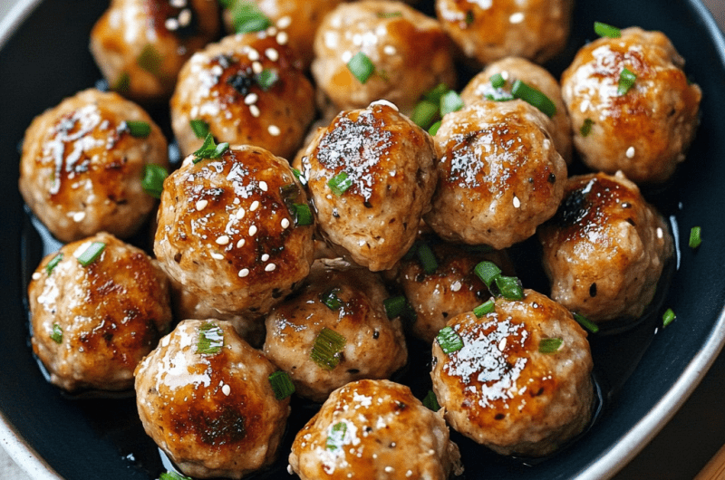 Tsukune (Japanese Chicken Meatballs)