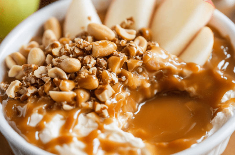 Cream Cheese Caramel Apple Dip