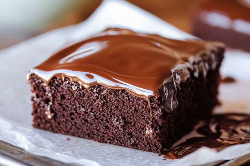 The Best Homemade Chocolate Ganache Cake