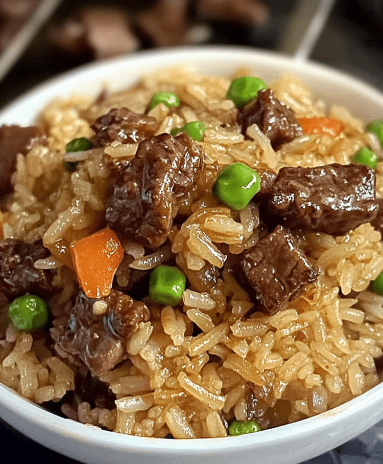 Savory Onion Beef Fried Rice: Easy, Flavorful, and Family-Approved ...