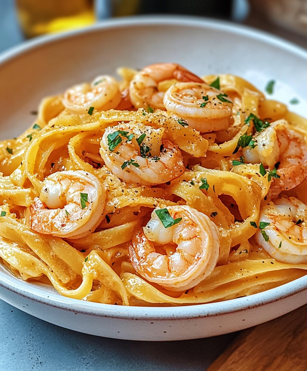 Marry Me Shrimp Pasta - Snack On Meat