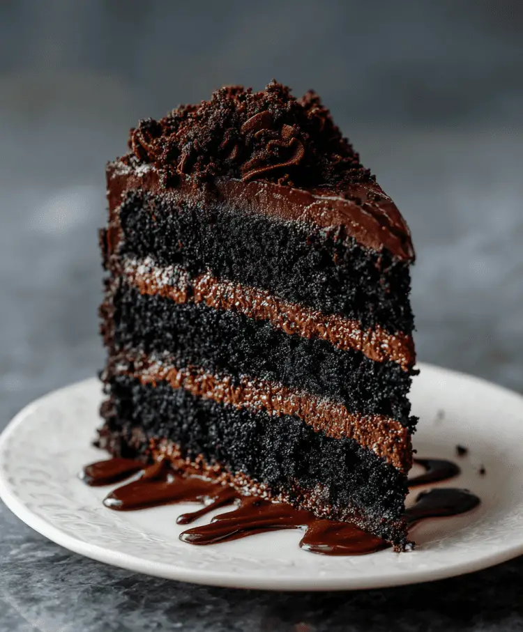 THE BEST Brooklyn Blackout Cake Snack On Meat