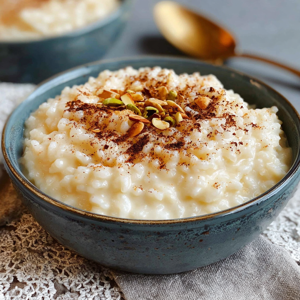 Creamy Rice Pudding (Using Cooked Rice) — Cozy & Comforting Dessert ...