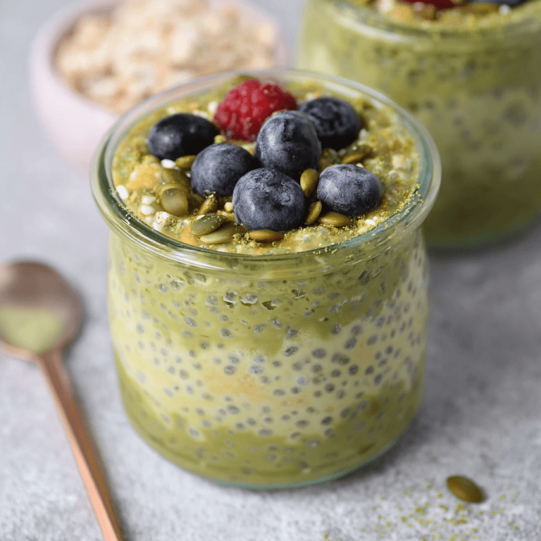 Matcha Overnight Oats (Healthy, Creamy & Easy Make-Ahead Breakfast ...